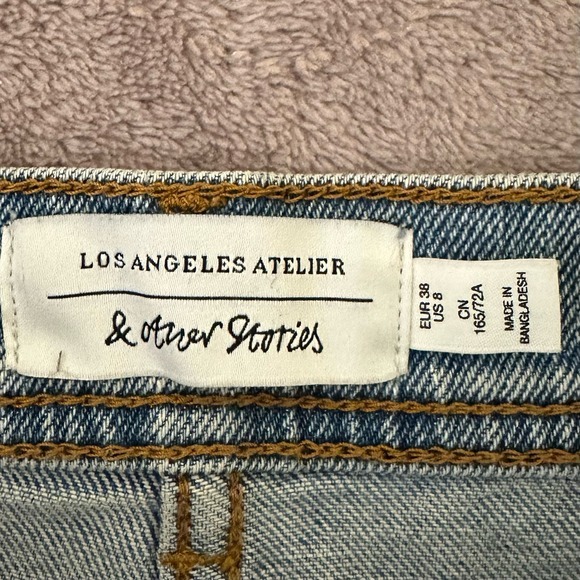 & Other Stories denim mini‎ skirt Size US 8 - Picture 8 of 12